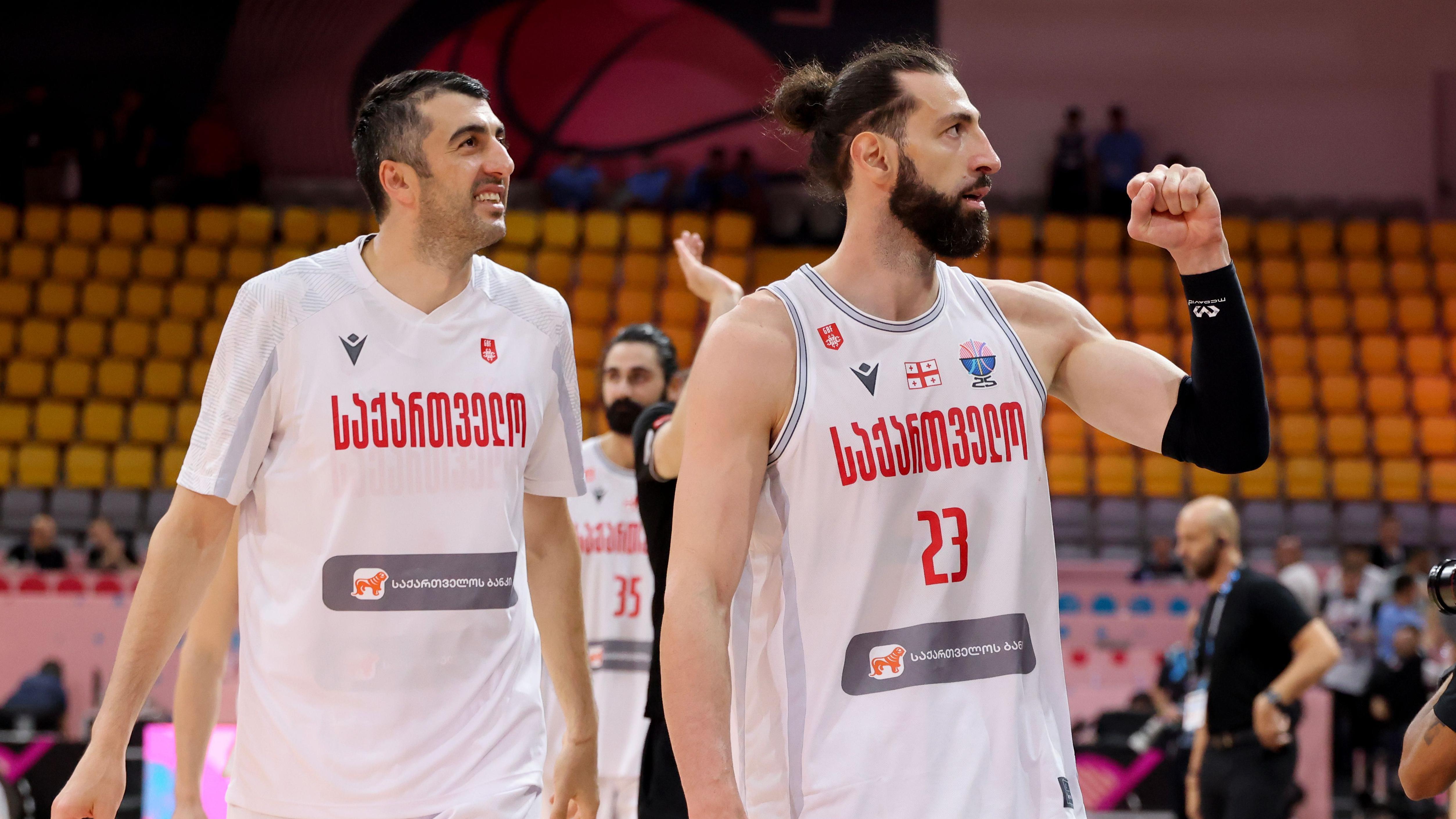 Evrobasket 2025: Heroj Gruzije koji igra 'na sopstvenu odgovornost' 1 Tornike Šengelija i Georgi Šermadini