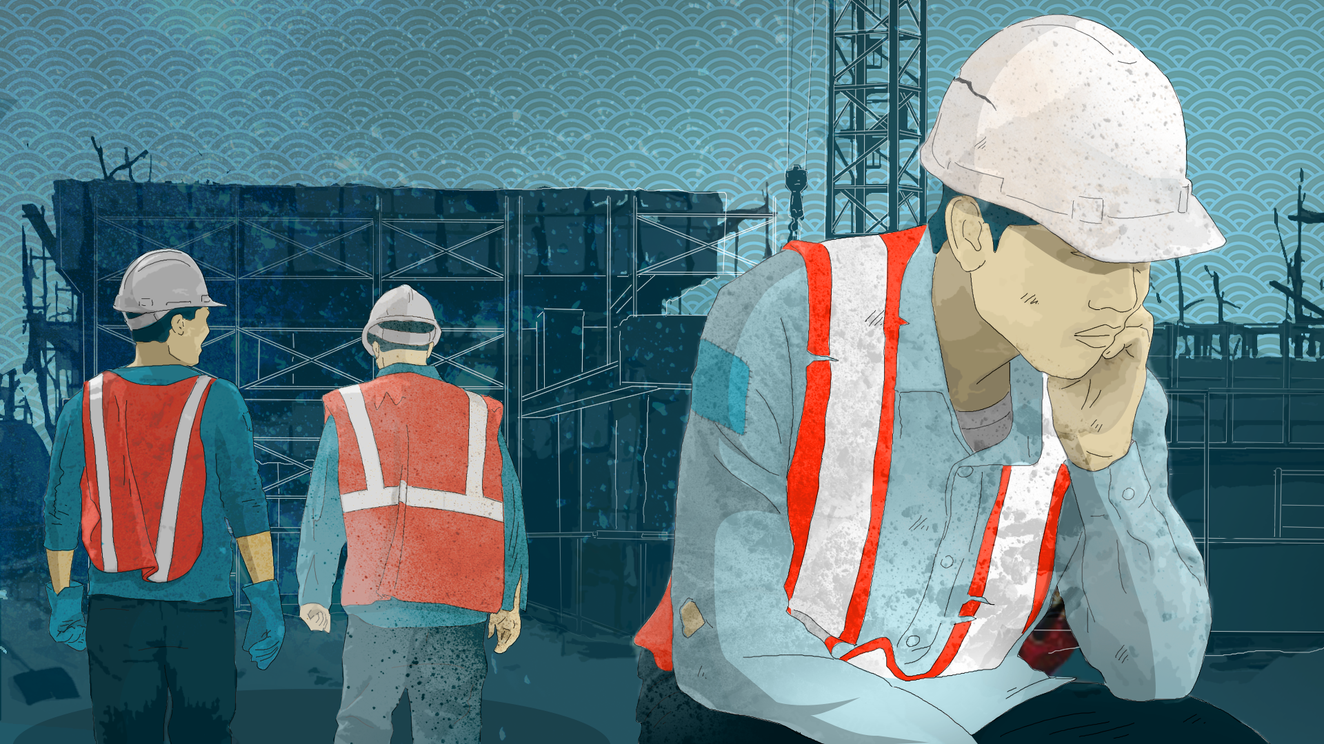 Severnokorejci za BBC: Šalju nas da radimo 'kao robovi' u Rusiji 1 Ilustracija radnika iz Severne Koreje