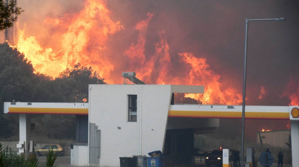 požar u Grčkoj