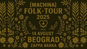 Nakon više od dve decenije kreativne anonimnosti, legendarni kultni muzički kolektiv Machina je izašao iz "digitalnog carstva" i nakon prošlogodišnjih svirki, ponovo su u Beogradu.
