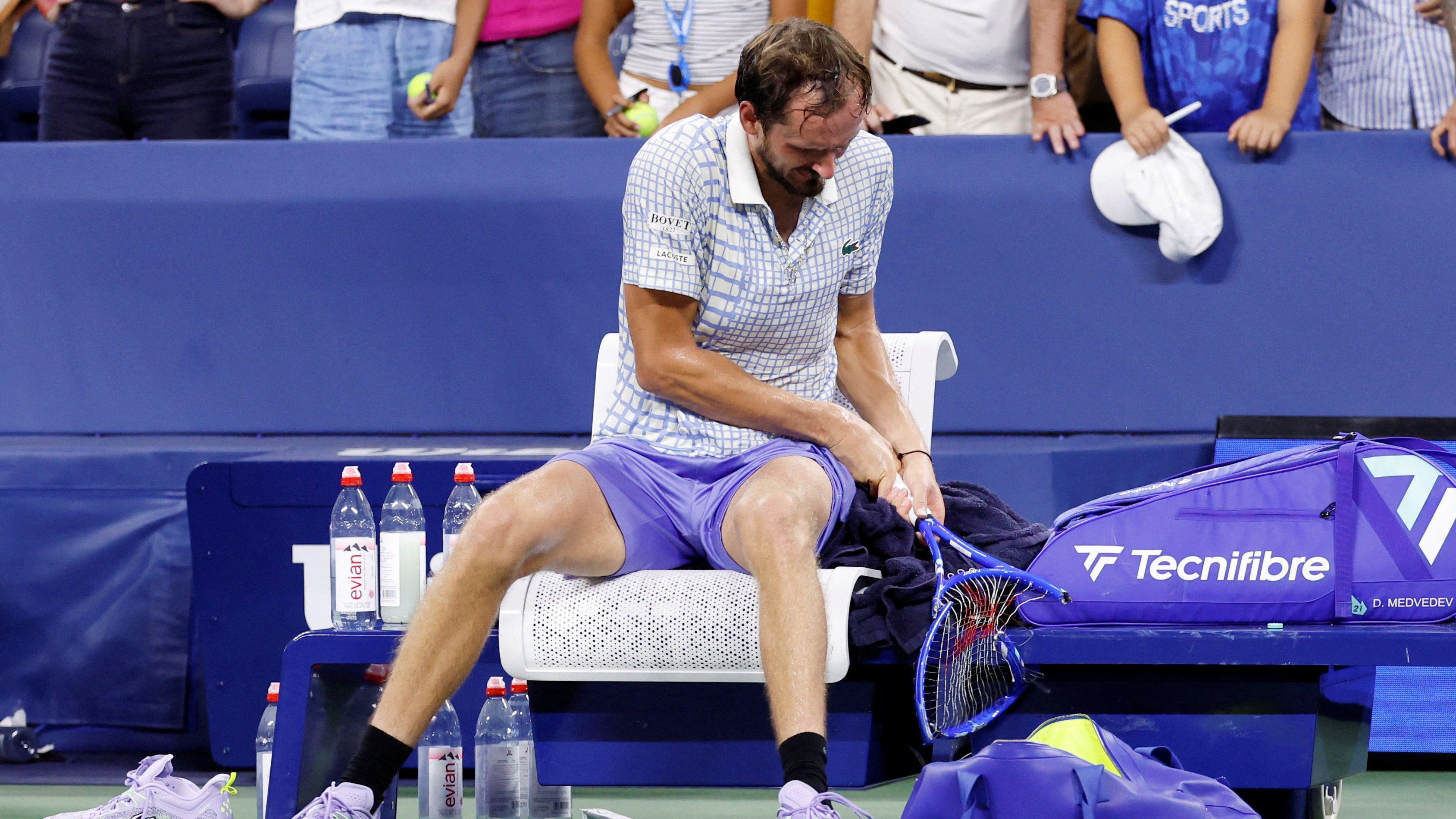 Danil Medvedev na US Openu