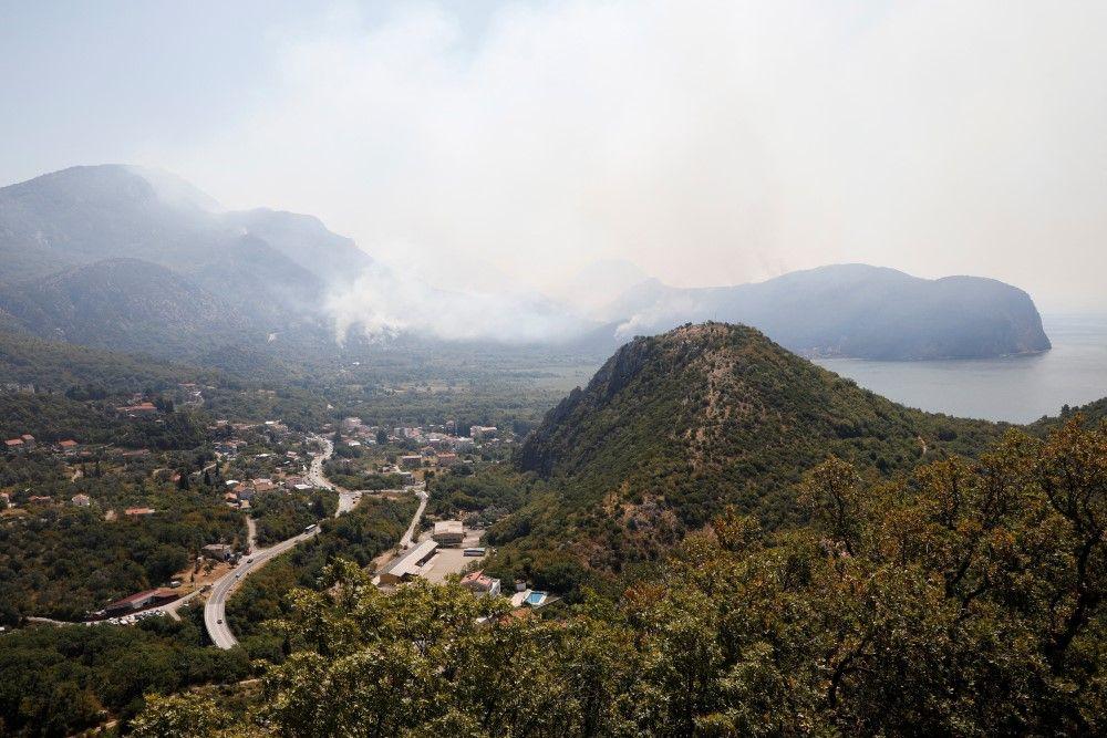 Požari u Crnoj Gori: Borba sa vatrom od severa do juga 2 požar u crnoj gori