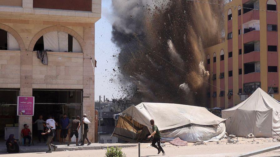 Nova ofanziva Izraela: Zauzimanje grada Gaze, Palestinci beže 1 grad gaza, pojas gaze