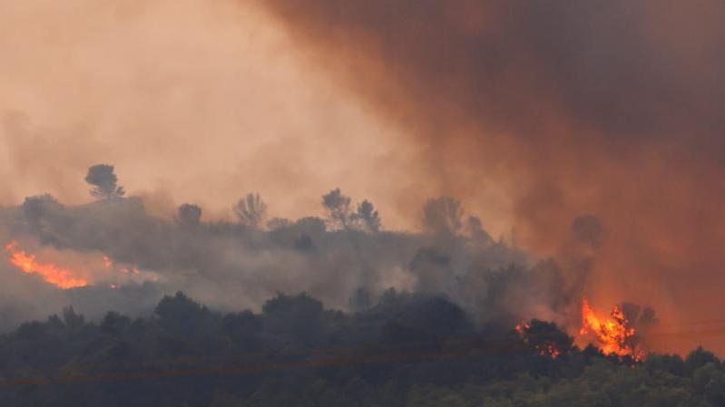 U Francuskoj gore požari 'veći od teritorije Pariza' 3 Šuma u plamenu u blizini mesta Narbon na jugu Francuske