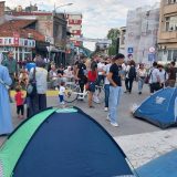 Nastavlja se blokada kružnog toka u centru Novog Pazara 5