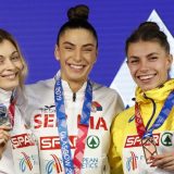 Nastasija Mirončuk, Ivana Španović i Marina Beh Romančuk