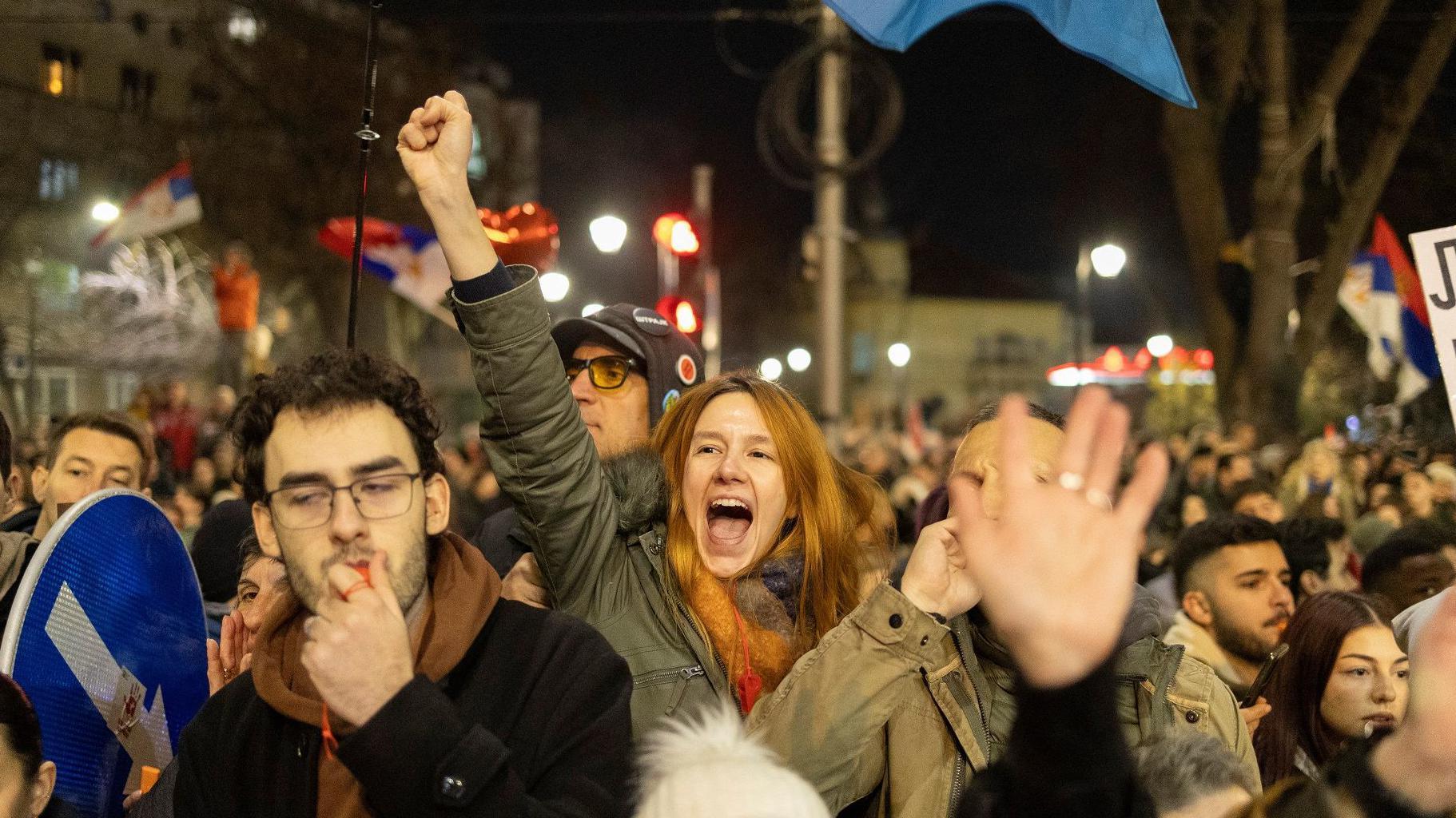 Zašto mlade u Srbiji sve više zanima politika 1 Protest, Niš