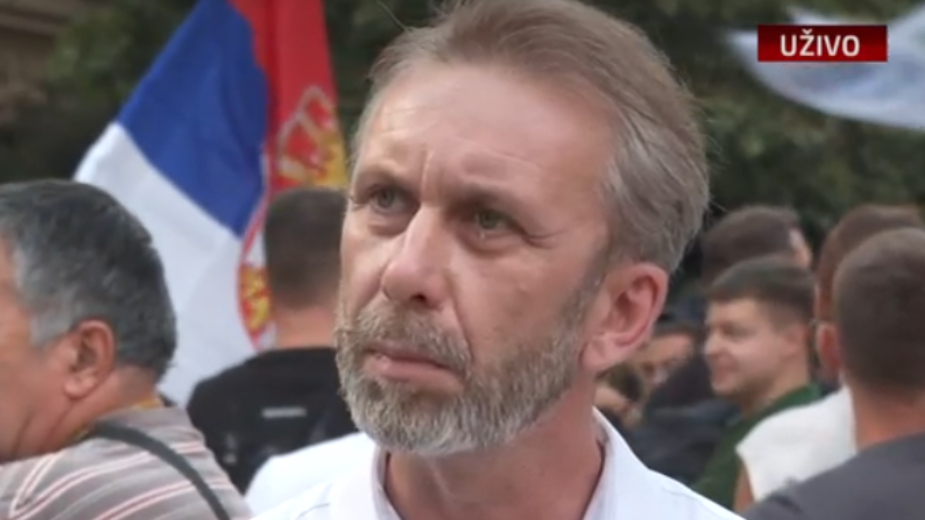 Manić iz koalicije Svanuće na protestu u Valjevu: Prethodni dani najdramatičniji u našoj istoriji 1