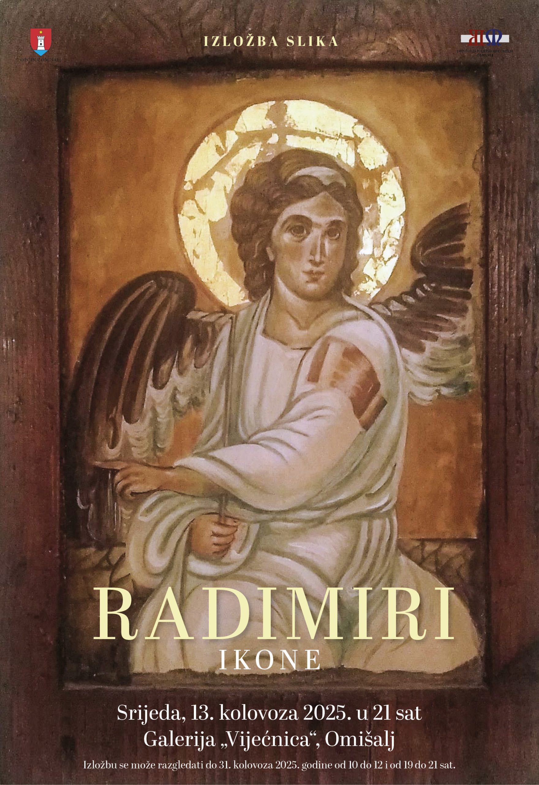 Sveta Lucija i mileševski Beli anđeo: Izložbe ikona Ivana Volarića Piturića i Stanislave Radimiri u Omišalju 6 Sveta Lucija i mileševski Beli anđeo: Izložbe ikona Ivana Volarića Piturića i Stanislave Radimiri u Omišalju 6