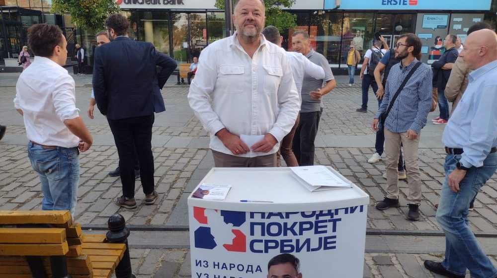 Obaveza svakog slobodnomislećeg čoveka je podrška borbi studenata i građana: Doktor Predrag Delić napustio Narodni pokret Srbije u Kragujevcu 1