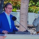 Predsednik Vučić na svečanosti završetka školovanja kadeta na Banjici 3