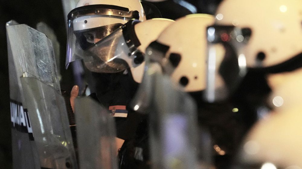 Policija u Čačku demantovala da je demonstrant udaren "bokserom" 1