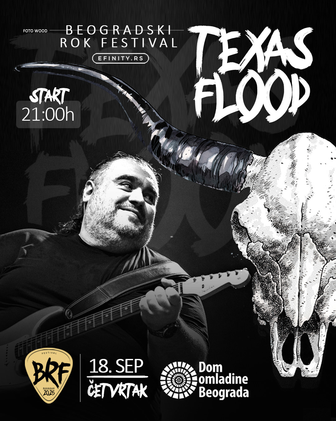 Texas Flood svira dupli program za početak 1. Beogradskog rok festivala 1