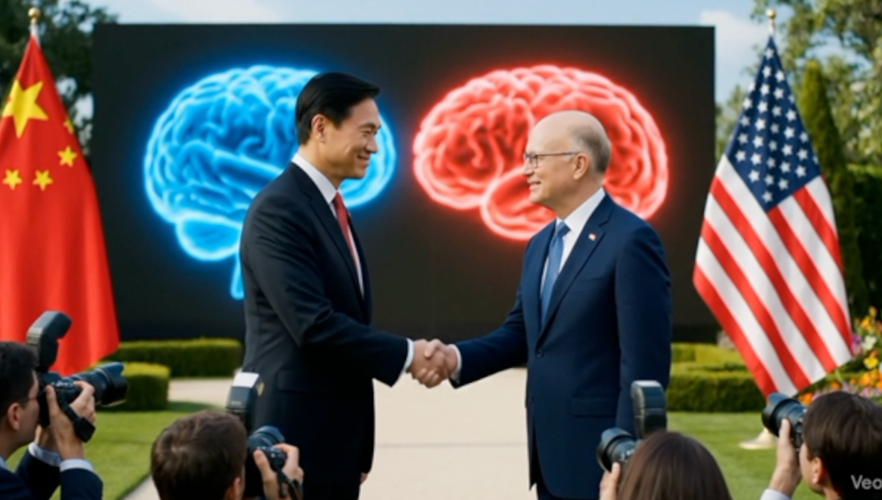 AI2027: Da li je ovo scenario po kojem veštačka inteligencija može da uništi čovečanstvo 5 Zamišljeni sastanak kineskih i američkih lidera