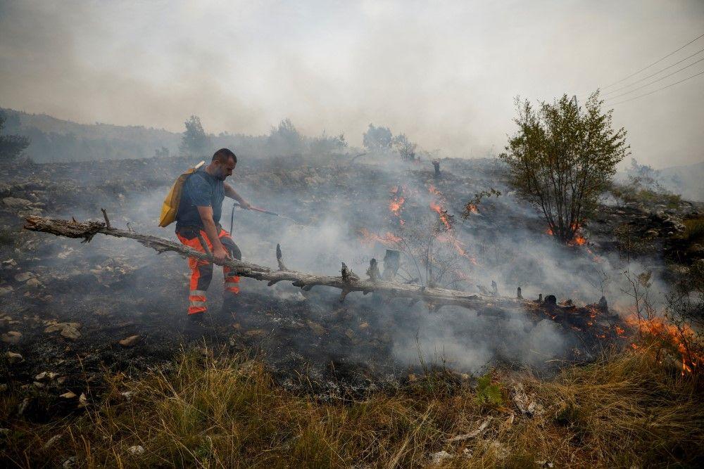 požari u Crnoj Gori