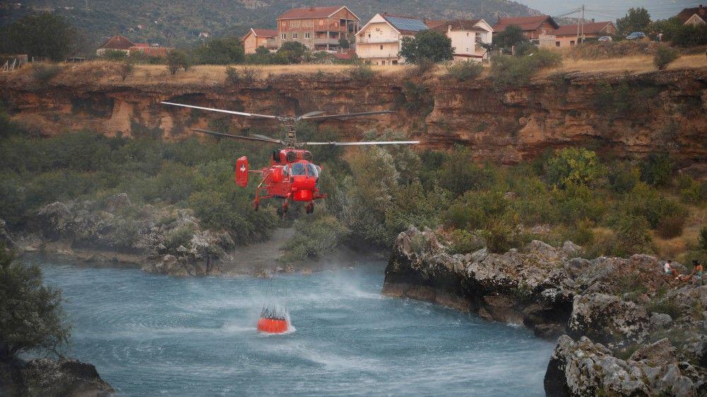 Dan žalosti u Crnoj Gori, nastavljena borba sa požarima 6 požari u crnoj gori