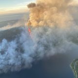 Kanada, šumski požar