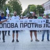 "Ljudi koji vode EPS ne misle ništa dobro tom preduzeću": Rudari protestovali u Lazarevcu, došli do kuće direktora u Rudarskom basenu Kolubara 1