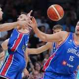 Detalj sa meča Srbija - Slovenija