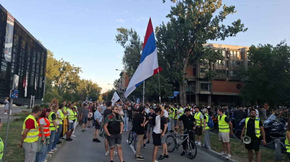 Povodom obeležavanja 30 godina od akcije "Oluja", šetnja do Futoške pijace u Novom Sadu 1