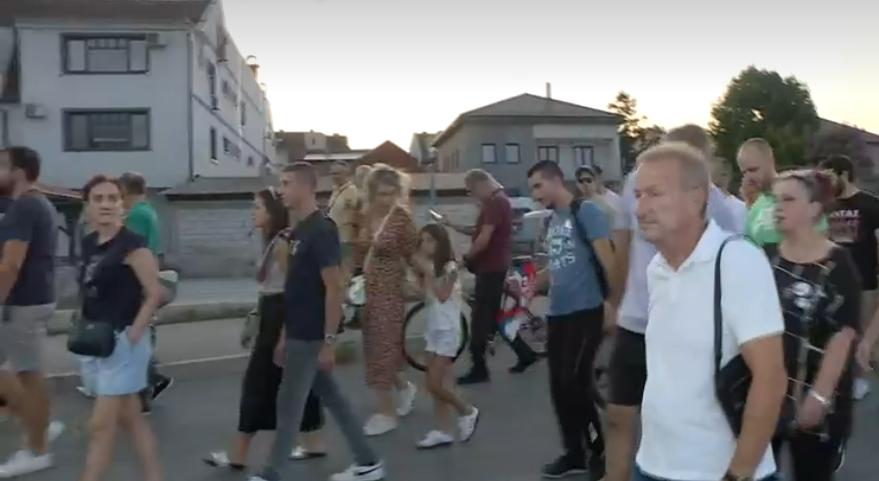 U Čačku završen večerašnji protest 1