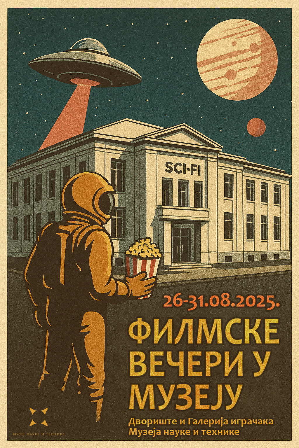 Filmske večeri u Muzeju nauke i tehnike od 26. do 31.08.2025. 2 Filmske večeri u Muzeju nauke i tehnike od 26. do 31.08.2025. 2