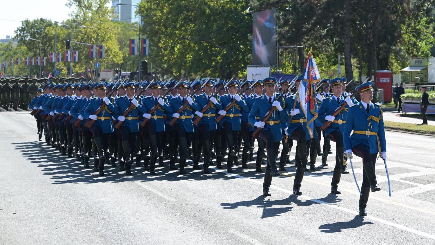 Kakvu poruku šalje vojna parada u Beogradu 2 Vojnici tokom generalne probe u Beogradu