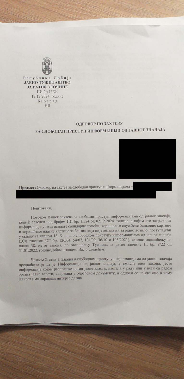 Danas saznaje: Tužiteljka parama Tužilaštva kupovala pečenje, tehniku, parfeme, kofere Bramercu, plaćala hotelske sobe... 2