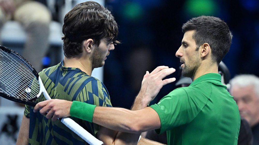 Tejlor Fric i Novak Đoković