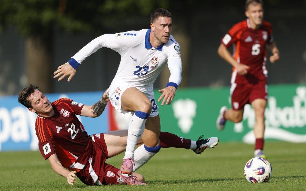 Orasnice za Pešića, 'zlatni bodovi' za Piksija: Srbija pobedila Letoniju 1 dušan vlahović