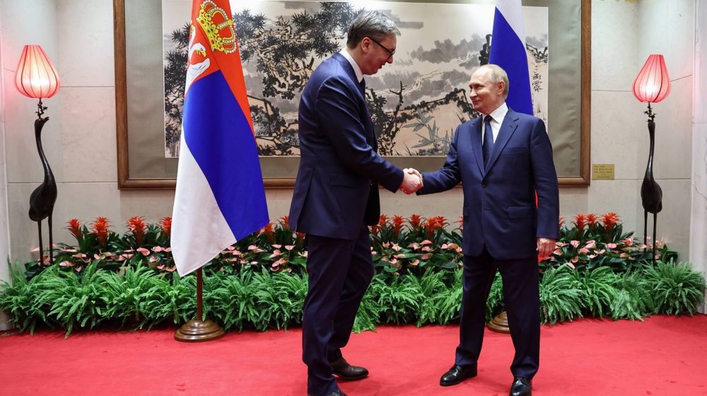 Aleksandar Vučić i Vladimir Putin