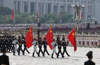 Military parade marks 80th anniversary of the end of the Sino-Japanese War in Beijing Kako je izgledala vojna parada u Pekingu na kojoj je bio i Vučić? (FOTO, VIDEO) 2