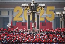 Military parade marks 80th anniversary of the end of the Sino-Japanese War in Beijing Kako je izgledala vojna parada u Pekingu na kojoj je bio i Vučić? (FOTO, VIDEO) 8