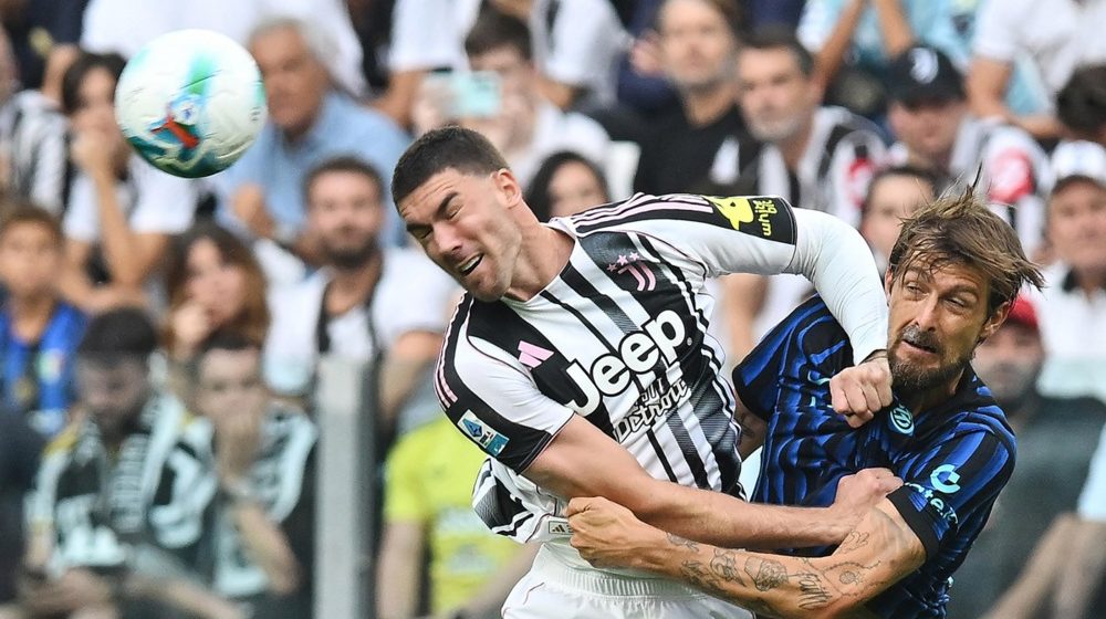 Dušan Vlahović i Frančesko Aćerbi, Juventus - Inter