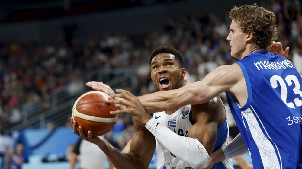 Janis Adetokunbo i Lauri Markanen, Grčka - Finska