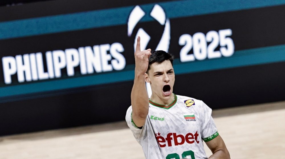 Odbojkaš Bugarske Aleksandar Nikolov