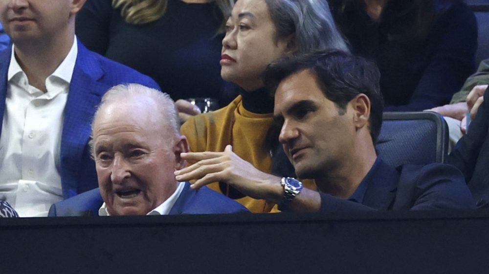 Rod Lejver i Rodžer Federer