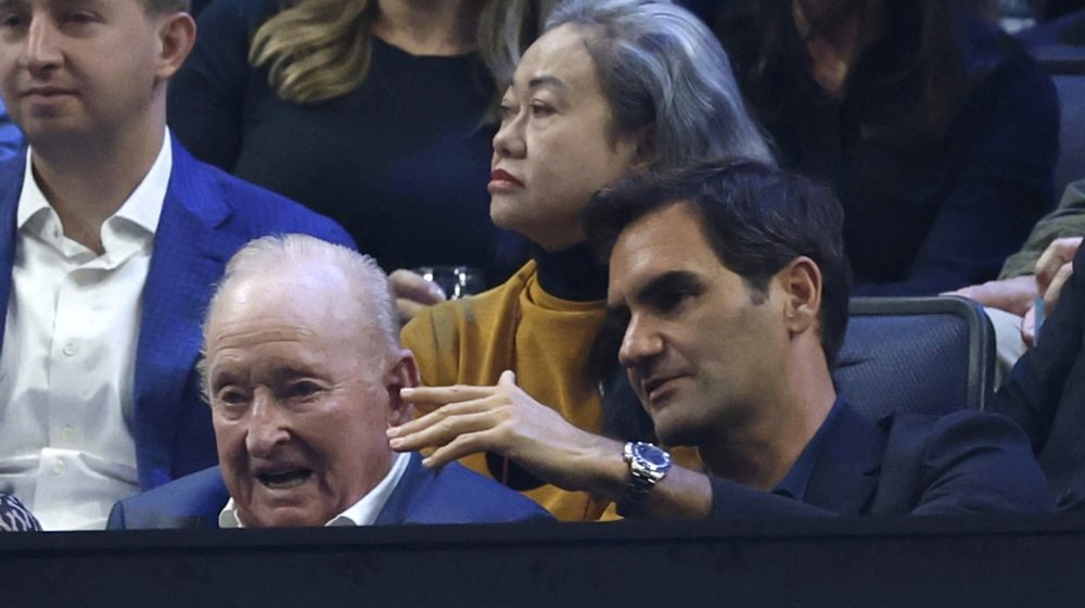 Rod Lejver i Rodžer Federer