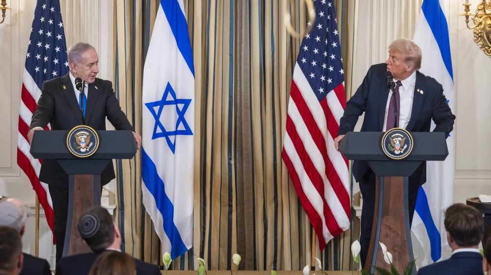 Benjamin Netanjahu i Donald Tramp