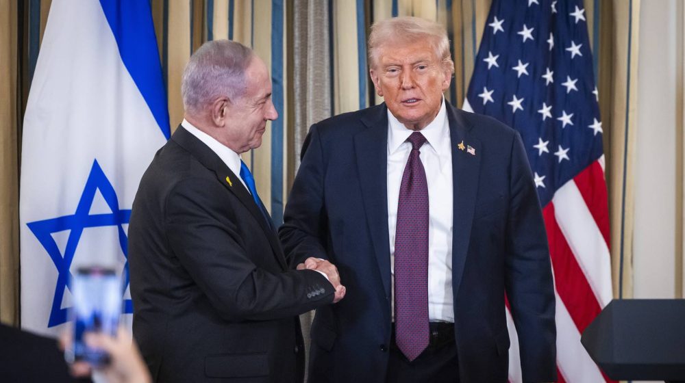 Benjamin Netanjahu i Donald Tramp