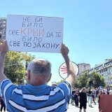 Deset meseci od pada nadstrešnice u Novom Sadu, protest srednjoškolaca 4
