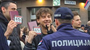 Bravo: Na svečanoj sednici Skupštine Novog Sada nismo učestvovali jer policija tuče studente 1