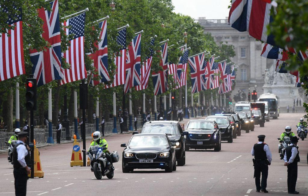 vozila američkog predsednika u Londonu 2019.