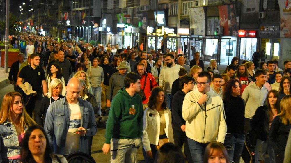 Nišlije ponovo protestovale zbog izgradnje železničke obilaznice, peticiju potpisalo 10.000 ljudi 1