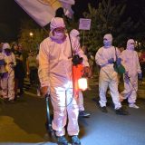 Građani Borče sproveli akciju “deratizacije" nakon jučerašnjeg skupa SNS-a