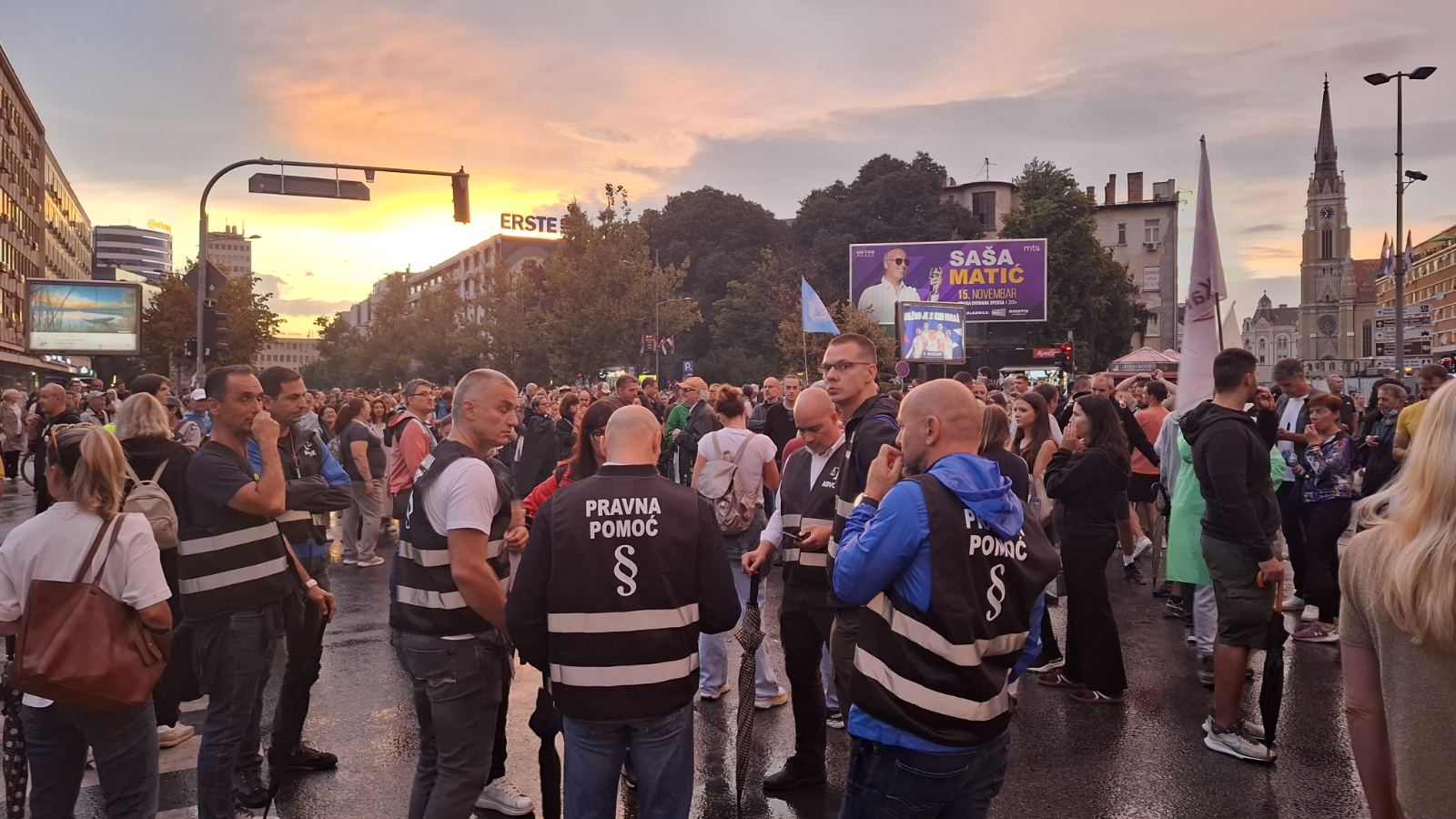 Završen protest u Novom Sadu "Slobodo, tu smo": "Kampus je naš i ostaje slobodan" (FOTO; VIDEO) 3