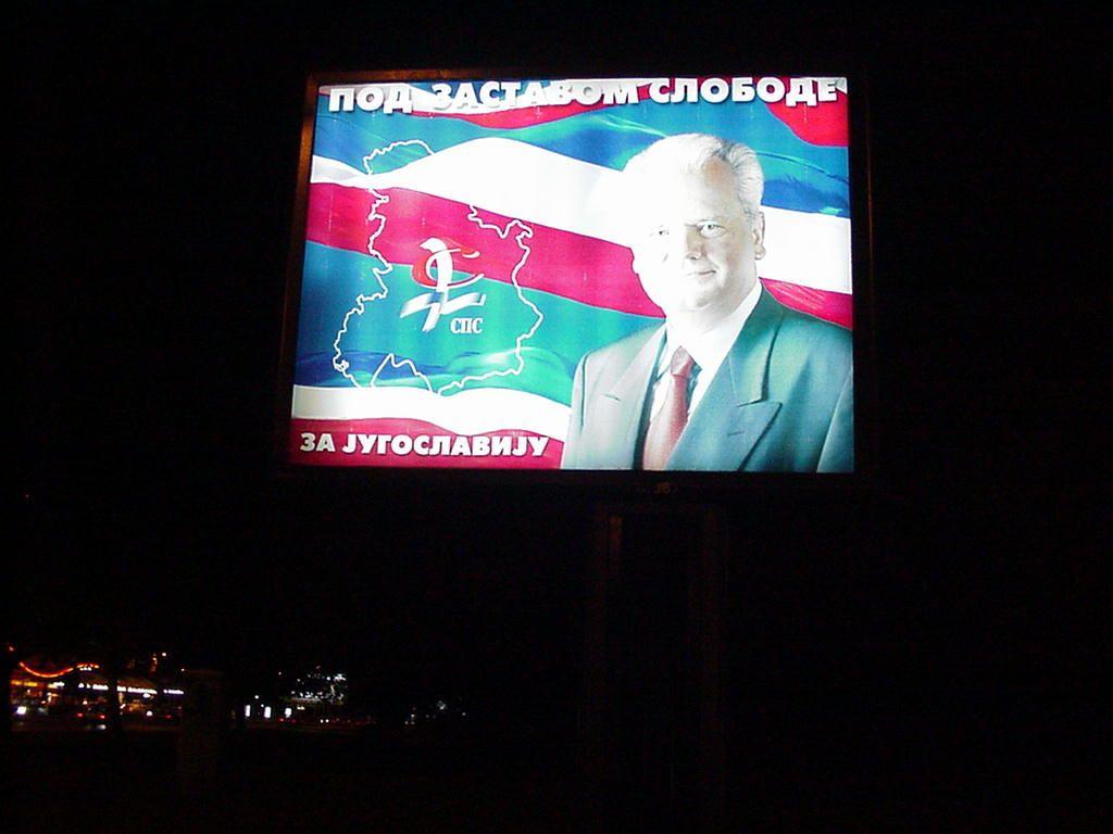 Dan kad je opozicija u Srbiji pobedila Slobodana Miloševića 4 slobodan milošević, predizborni plakat miloševićča, izbori 24. septembra 2000.