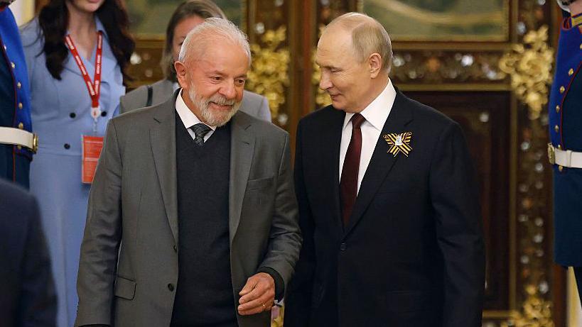 Lula i Vladimir Putin u Moskvi