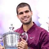 'Viđam te češće nego porodicu': Alkaraz ubedljiv protiv Sinera u finalu US Opena 3