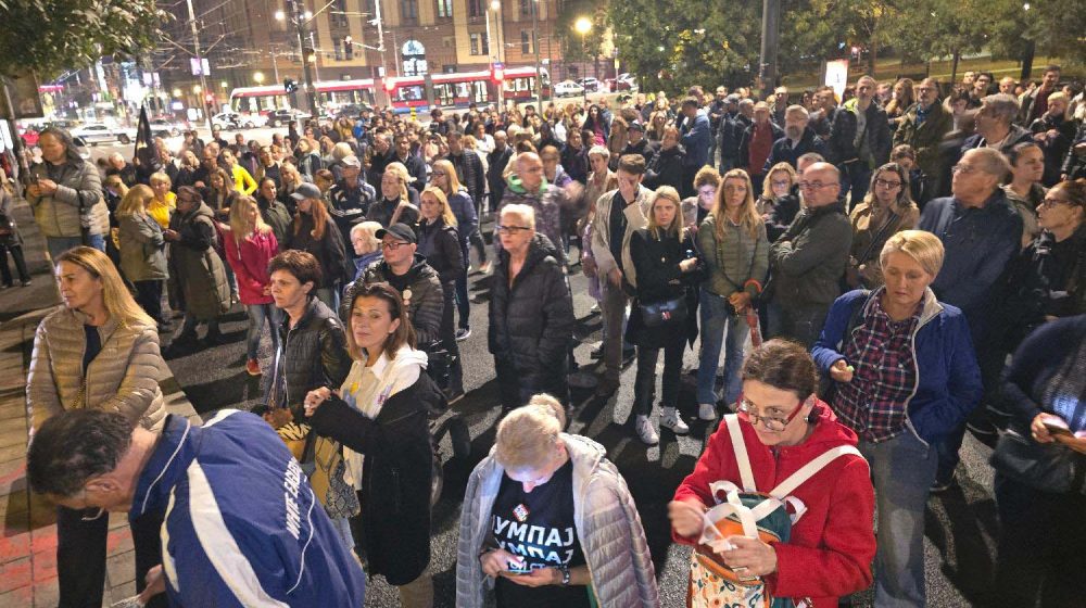 U Kruševcu održano komemorativno okupljanje povodom 11 meseci od pada nadstrešnice u Novom Sadu 1
